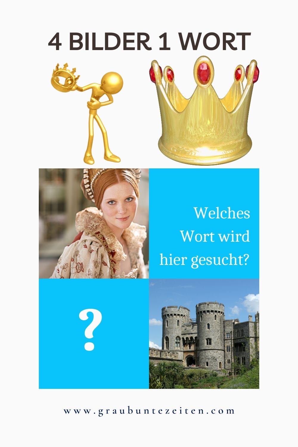 4Bilder1Wort - 6 Buchstaben Rätsel für Senioren- 4 Bilder ein Wort