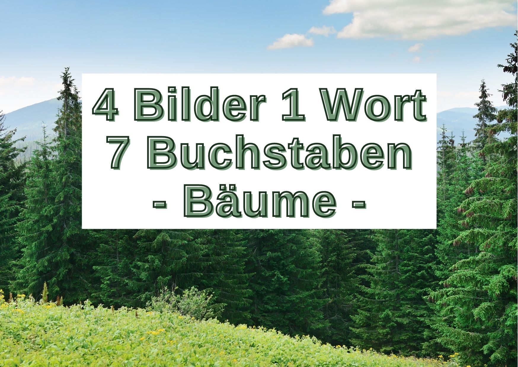 1 wort 4 bilder 7 buchstaben