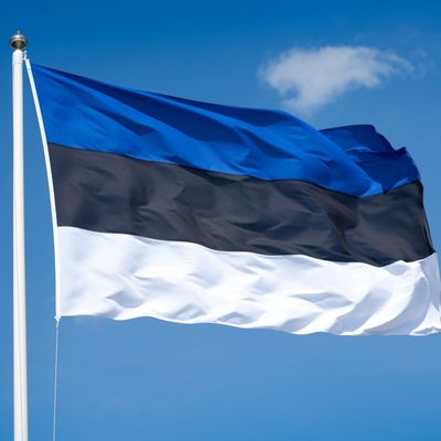 Flagge von Estland.