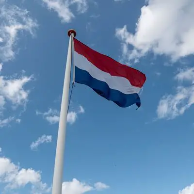 Flagge von Holland.