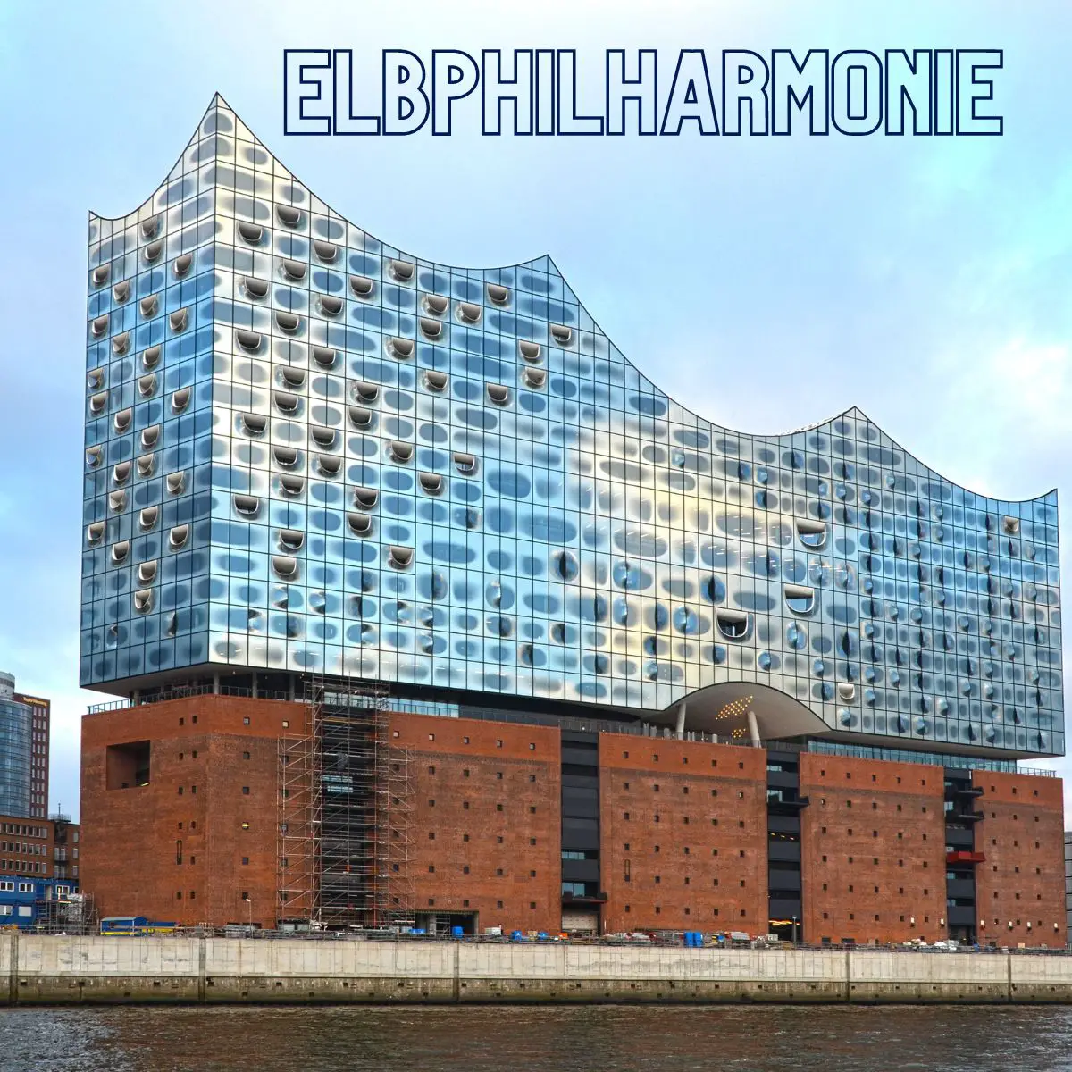 Die Elbphilharmonie in Hamburg.