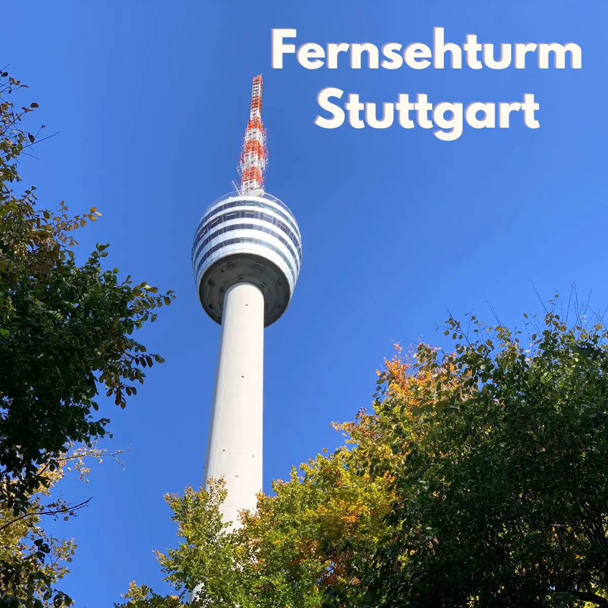 Der Fernsehturm in Stuttgart.