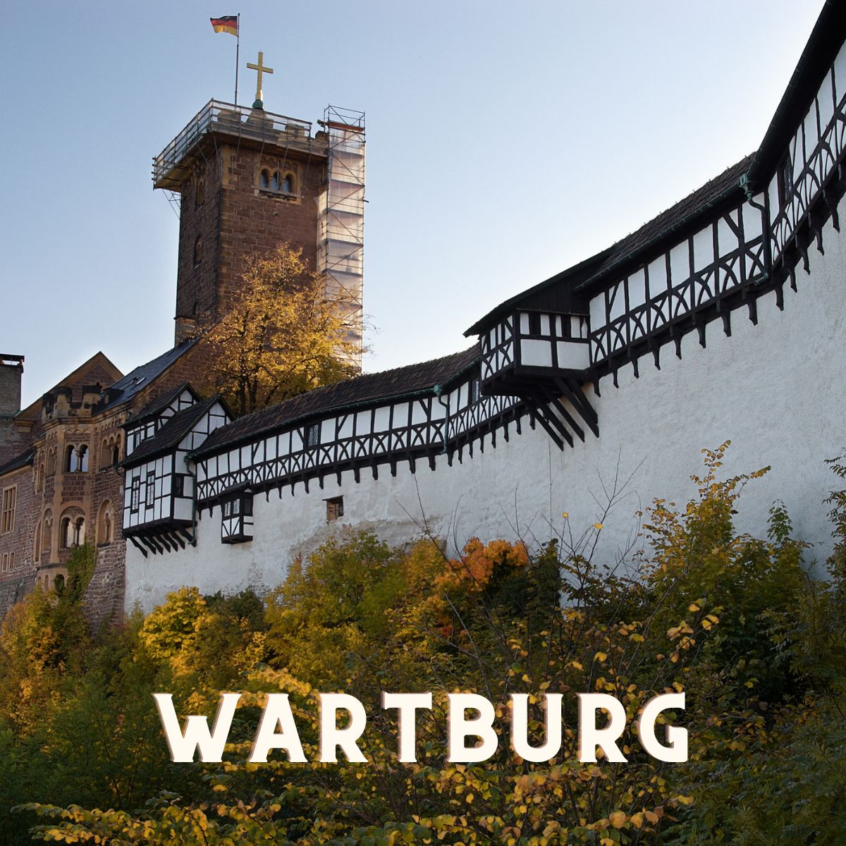 Die Wartburg in Thüringen.